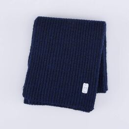 07712109-20 Шарф из шерсти мериноса детский темно-синий для мальчики т.син фото №2