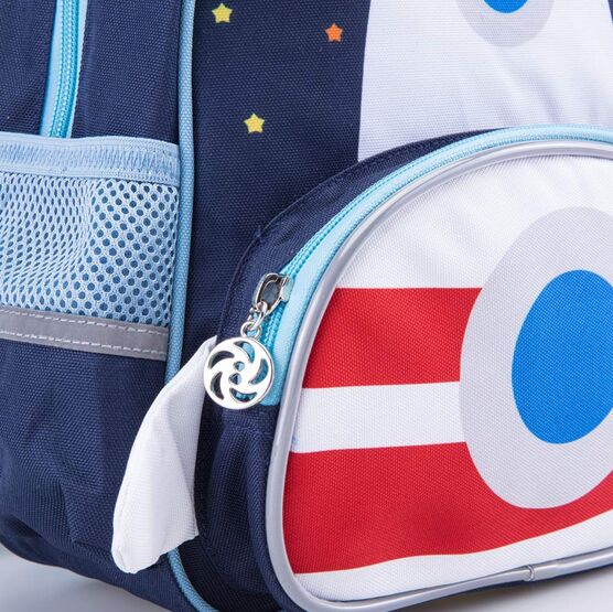 02710306-40 Рюкзак детский Ракета для мальчики темно-синий фото №4