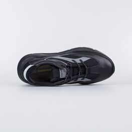 644366-11 Кроссовки на шнурках для мальчики черный фото №4