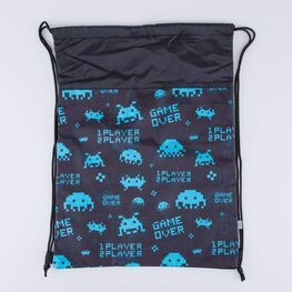 02708133-20 Мешок для сменной обуви PLAYER для мальчики чер-син