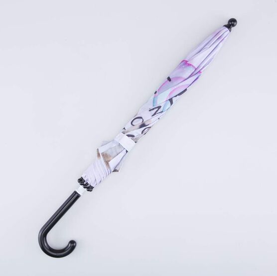 03807200-40 Зонт-трость Корги сиреневый для девочки сиреневый фото №5