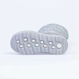 664923-44 Мембранные сапожки для девочки серый фото №3