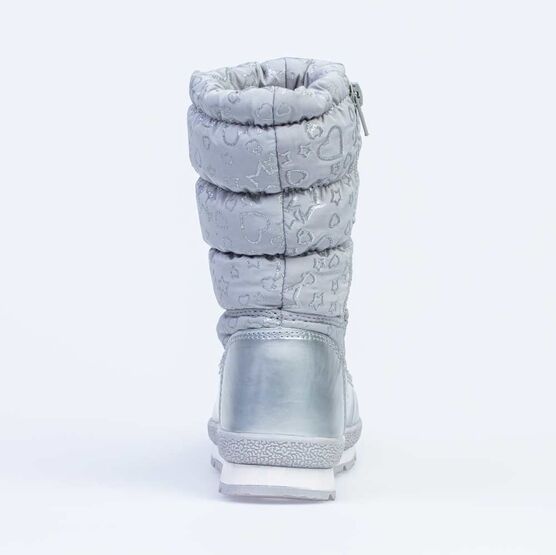 664923-44 Мембранные сапожки для девочки серый фото №5
