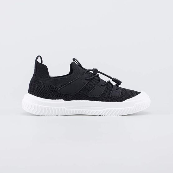 434022-12 Вязаные кеды на подошве FIT черный для мальчики черный фото №2