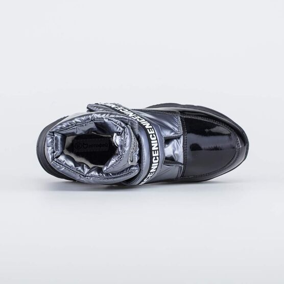 754060-42 Ботинки-дутики для девочки-подростка для девочки серый фото №4