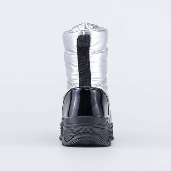 764047-42 Мембранные ботинки-дутики для девочки серебристый для девочки серебристый фото №5