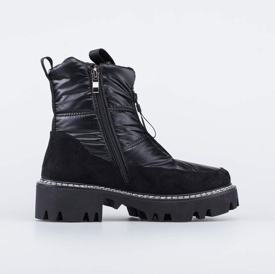 764050-41 Ботинки-дутики для девочки для девочки черный фото №2