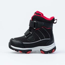 254988-41 Мембранные ботинки для мальчики черно-красный фото №2