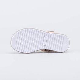 322210-21 Кожаные босоножки для девочки Сердечко для девочки розовый фото №3