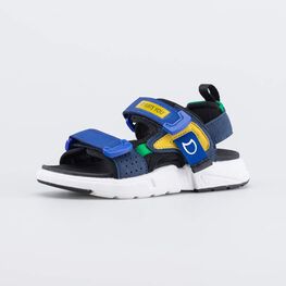 624035-11 Пляжные сандалии на липучках для мальчики синий