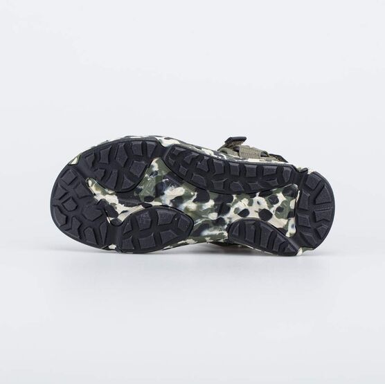 721015-11 Пляжные сандалии на липучках Камуфляж для мальчики оливковый фото №3