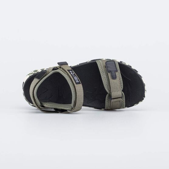 721015-11 Пляжные сандалии на липучках Камуфляж для мальчики оливковый фото №4