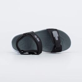 721015-12 Пляжные сандалии на липучках для мальчики черный фото №4