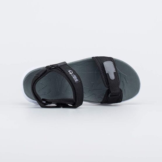 721015-12 Пляжные сандалии на липучках для мальчики черный фото №4