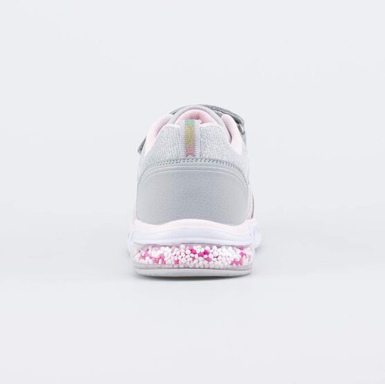 544220-71 Серые кроссовки с LED и Softshell Три кота для девочки серый фото №5