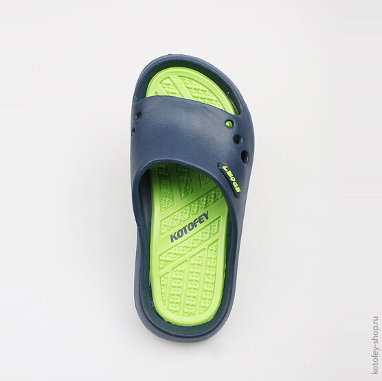 525015-01 Пляжная обувь синяя для мальчики светло-синий фото №4