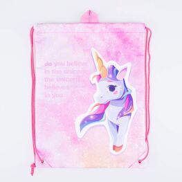 02808179-20 Мешок для сменной обуви цветной для девочки разноцветный