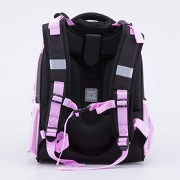 02804344-40 Рюкзак школьный Собачка для девочки черный фото №3