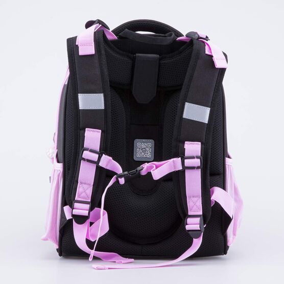 02804344-40 Рюкзак школьный Собачка для девочки черный фото №3