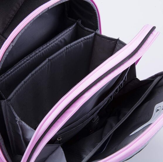 02804344-40 Рюкзак школьный Собачка для девочки черный фото №4