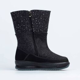 867097-41 Женские валенки с увеличенной полнотой для девочки темно-серый фото №2