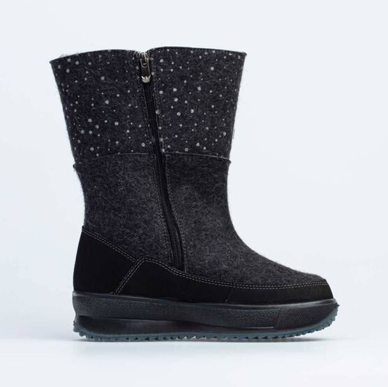 867097-41 Женские валенки с увеличенной полнотой для девочки темно-серый фото №2