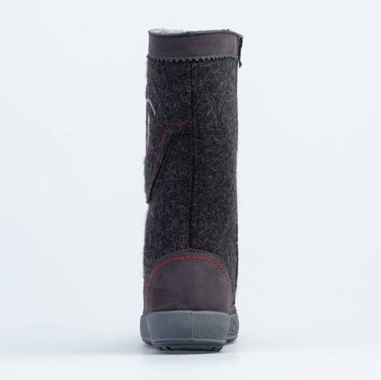 867100-42 Женские валенки с вышивкой для девочки темно-серый фото №5