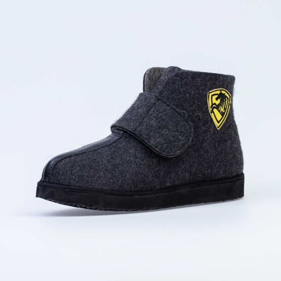 957012-01 Серые валенки Гран-при для мальчики темно-серый