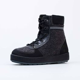 957014-41 Ботинки из войлока для мальчики темно-серый