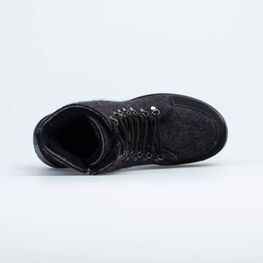 957015-41 Ботинки из войлока для мальчики темно-серый фото №4