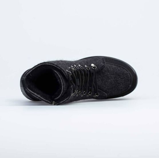 957015-41 Ботинки из войлока для мальчики темно-серый фото №4