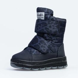 454060-41 Сапожки для девочки светло-синий