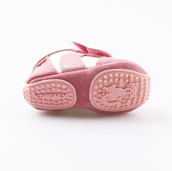 Пинетки- кроссовки розовые для девочки цвет персиковый купить за 1350 в интернет-магазине Котофей с доставкой: цена, фото,отзывы