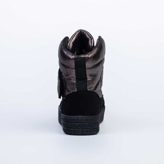 764039-41 Зимние сапожки-дутики для девочки бро-чер фото №5