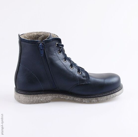 752136-32 Ботинки для девочки светло-синий фото №2