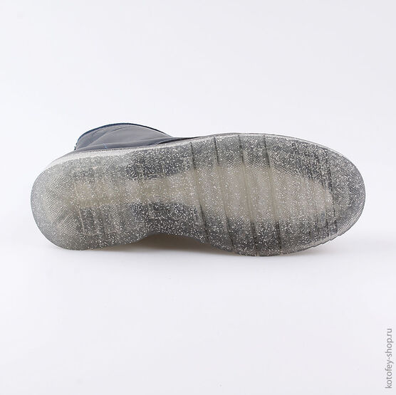 752136-32 Ботинки для девочки светло-синий фото №3