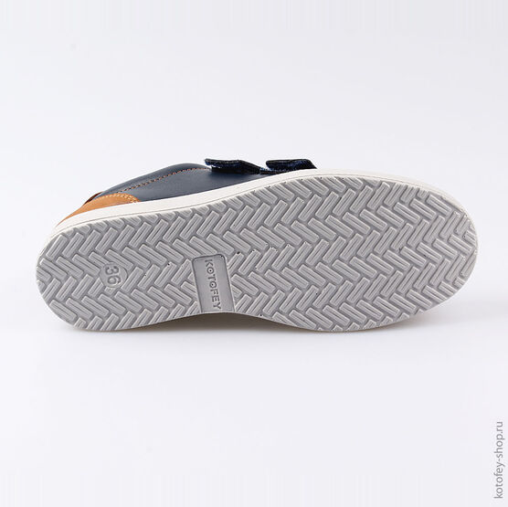 732219-22 Полуботинки для мальчики син-кор фото №3