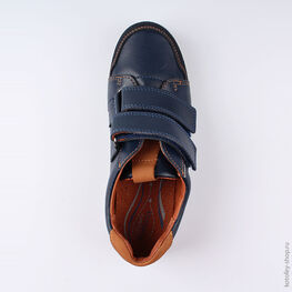 732219-22 Полуботинки для мальчики син-кор фото №4