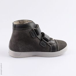 452107-32 Ботинки для мальчики серый фото №2