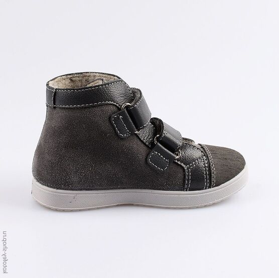 452107-32 Ботинки для мальчики серый фото №2