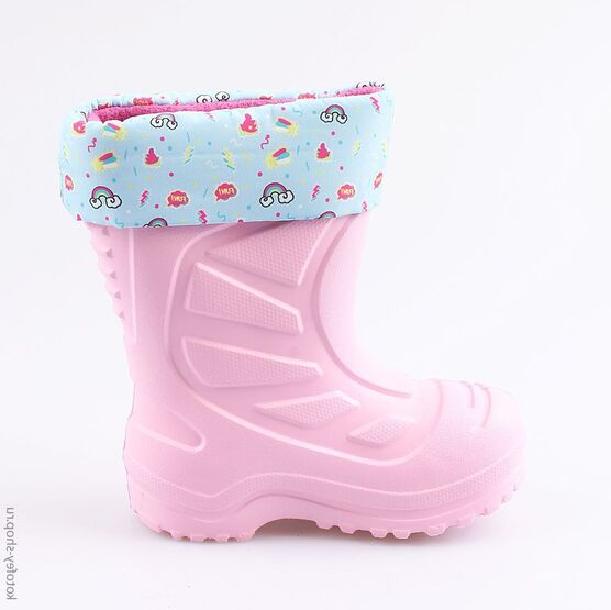 365004-11 Резиновые сапоги для девочки розовый фото №2