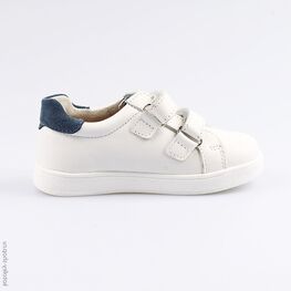 332113-21 Полуботинки для мальчики бел-син фото №2