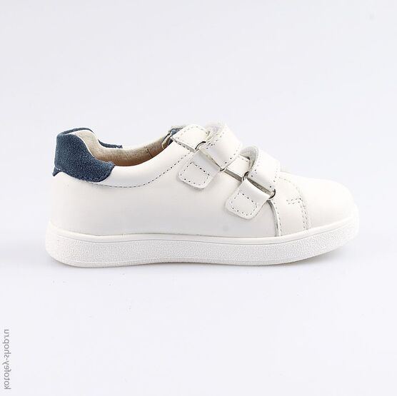 332113-21 Полуботинки для мальчики бел-син фото №2