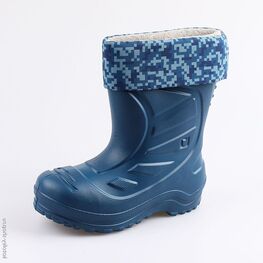 565003-10 Резиновые сапоги для мальчики светло-синий