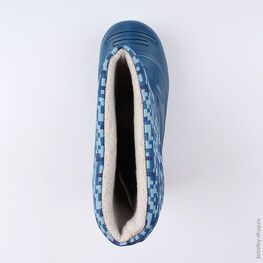 565003-10 Резиновые сапоги для мальчики светло-синий фото №4