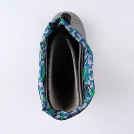 365005-13 Резиновые сапоги для мальчики серый фото №4