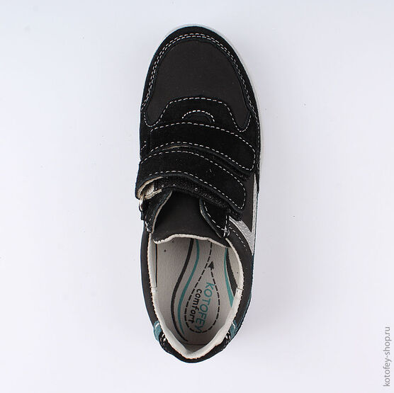 532134-24 Полуботинки для мальчики черный фото №4