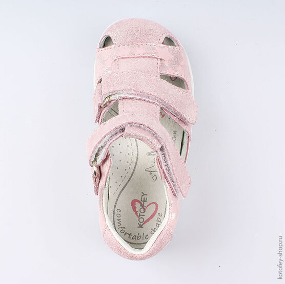 132133-21 Туфли для девочки розовый фото №4