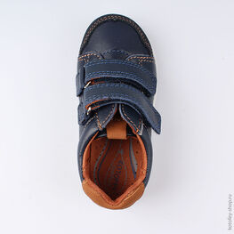 232083-22 Полуботинки для мальчики син-кор фото №4