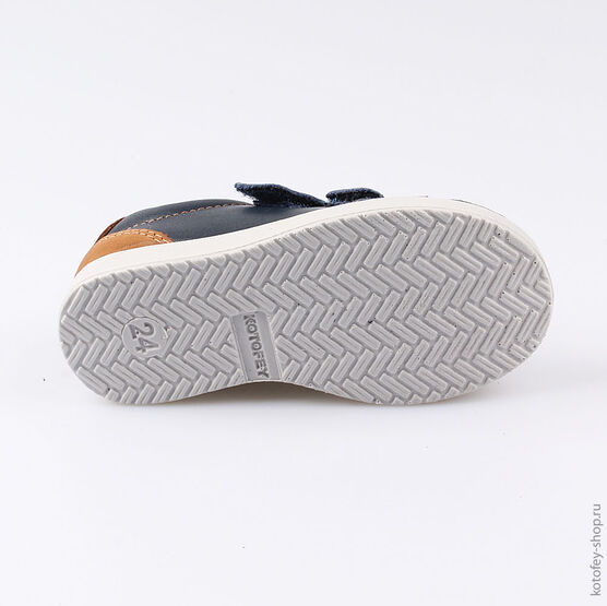 232083-22 Полуботинки для мальчики син-кор фото №3